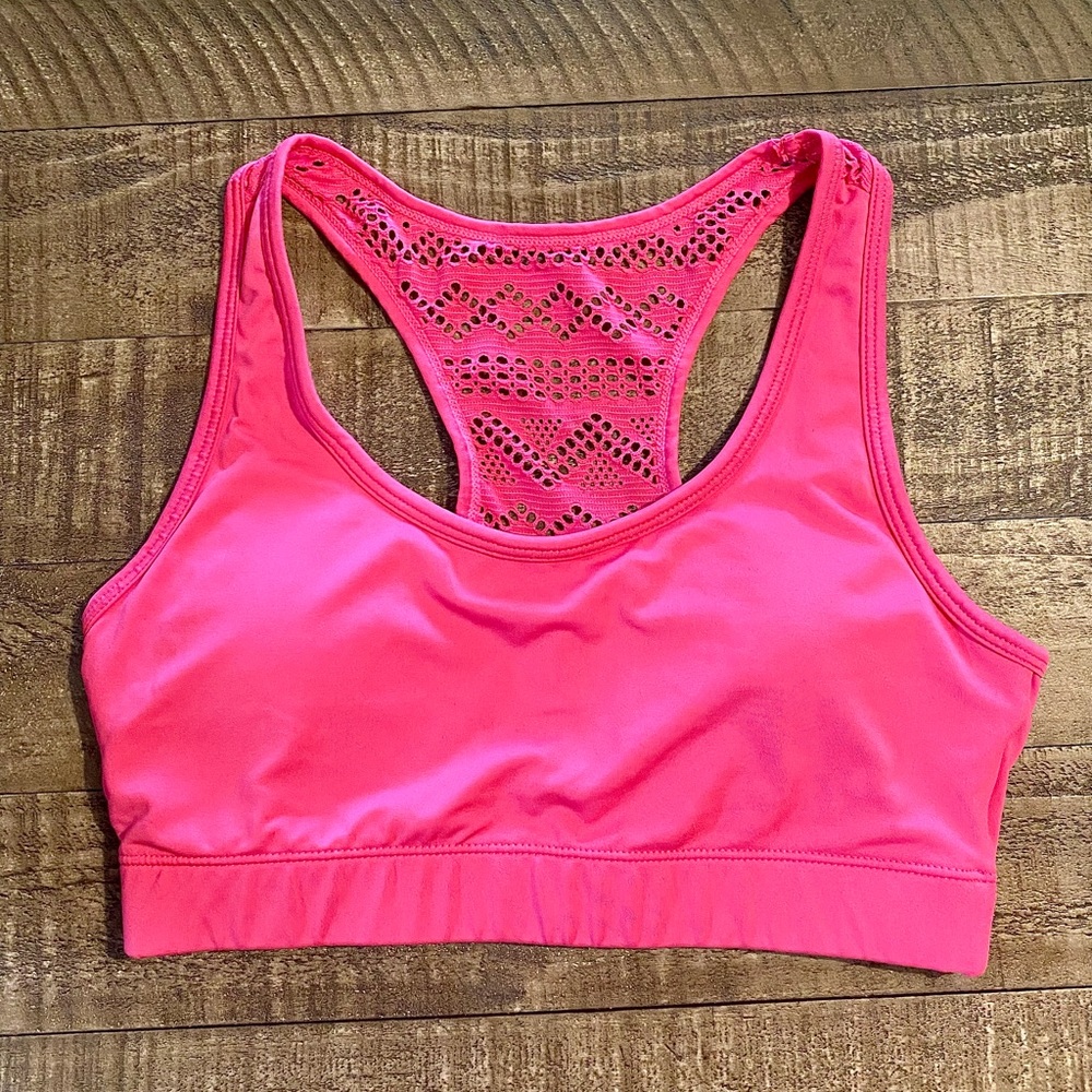 ZYIA ACTIVE HOT PINK BOMBER BRA 💖